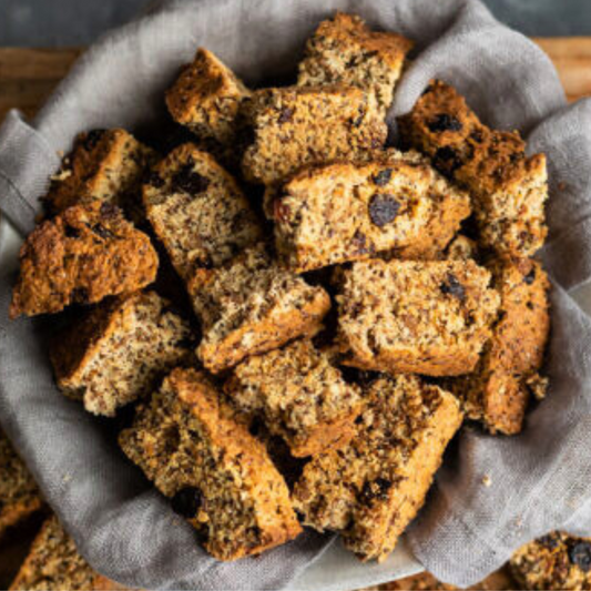 Bran and Raisin Rusks