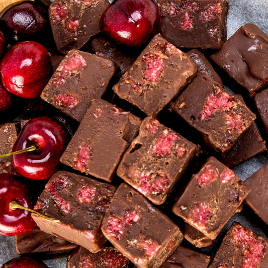 Cherry and Chocolate Fudge